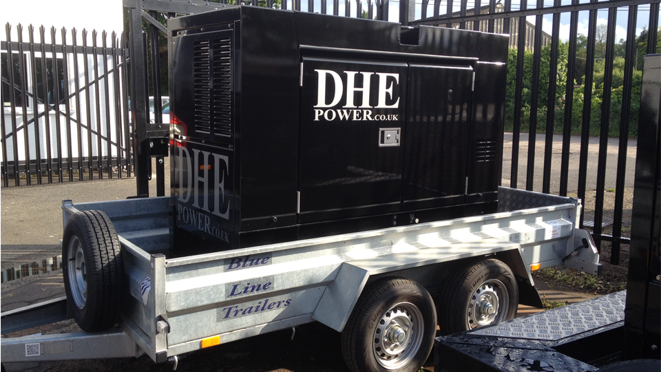 Merseyside Stage Hire 60KVA Generator